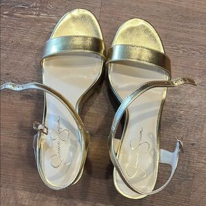Jessica Simpson Gold Women's Sandals